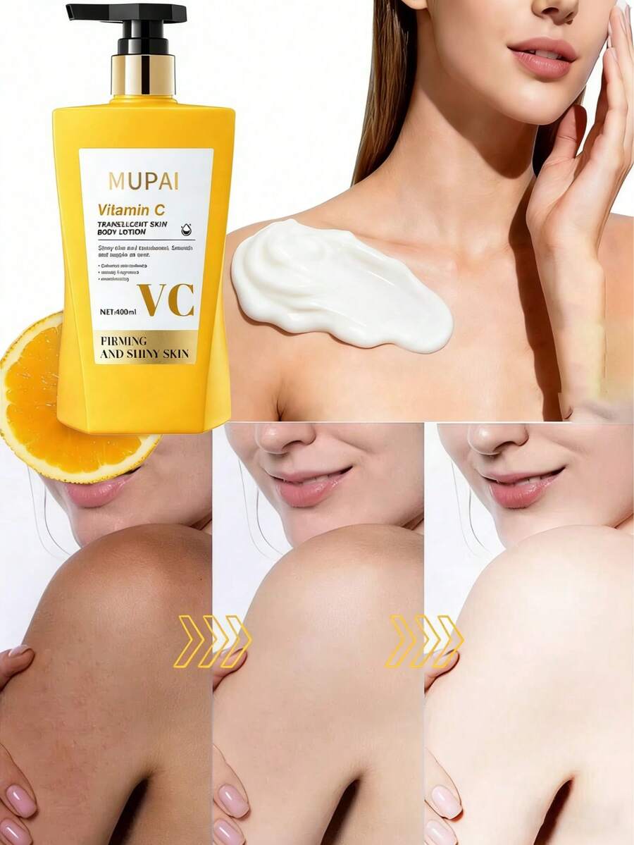 1 lọ sữa dưỡng thể làm trắng da, tinh chất dưỡng ẩm giàu vitamin C, giúp cải thiện làn da xỉn màu, nuôi dưỡng và làm sáng da, không gây bết dính, làm dịu da khô ráp, axit salicylic làm mịn da, loại bỏ tế bào chết oxy hóa, giảm tình trạng da sần sùi và bong tróc, không gây mụn, dưỡng ẩm lâu dài. Phù hợp với mọi loại da, có thể dùng làm quà tặng Ngày Valentine, Ngày của Mẹ, Giáng sinh, ngày lễ, quà cưới. - Nhiều màu - Xem 1