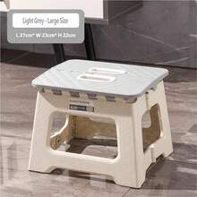 Taburete plegable de uso intensivo de 150 kg, taburete plegable multiusos para el hogar, la cocina, portátil y ahorra espacio - Multicolor - Ver 21
