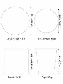 Set de 10 piezas/20 piezas/50 piezas/80 piezas de suministros para fiesta a cuadros naranja - Platos, vasos, servilletas de papel a cuadros naranja y blanco - Conjunto de vajilla con borde festoneado adecuado para picnics, fiestas de cumpleaños para hombres y mujeres - Cuadros naranjas y blancos - Ver 2