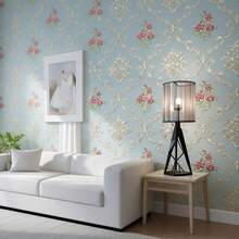 Papel tapiz autoadhesivo premium con relieve 3D, pegatina de pared de lujo impermeable y fácil de rasgar, decoración de pared sin pegamento - 53 cm (ancho) x 5 m (largo) por rollo - Ver 14
