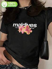 Women T-Shirts - Black - View 2