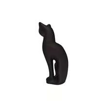 1pc Black And White Cat Statue Decor, Elegant Posture And Cuddling Design, Unique High-End Desktop Art Display Piece, Suitable As Gift For Christmas, New Year, Spring, Valentine's Day, Easter, Graduation, Decorative Accent For Desk, Cabinet, Bedroom, Minimalist Abstract Decoration - Multicolor - View 6