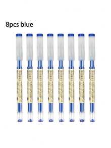 Bộ 8 bút bi mực khô nhanh đầu nhọn 0.35mm | Đen/Xanh dương/Đỏ, viết trơn tru, cấu trúc bền chắc, lý tưởng cho người đi làm và sinh viên, văn phòng phẩm. - Nhiều màu - Xem 10