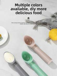 Popsicle Spoon Ice Cream Scoop Tool, PS Material, Nordic Style Ice Cream Spoon - Multicolor - View 6