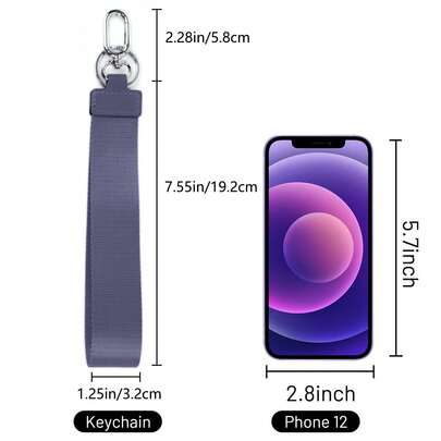Llavero de muñeca unisex, Portacartas, Portaidentificación, Correa de muñeca