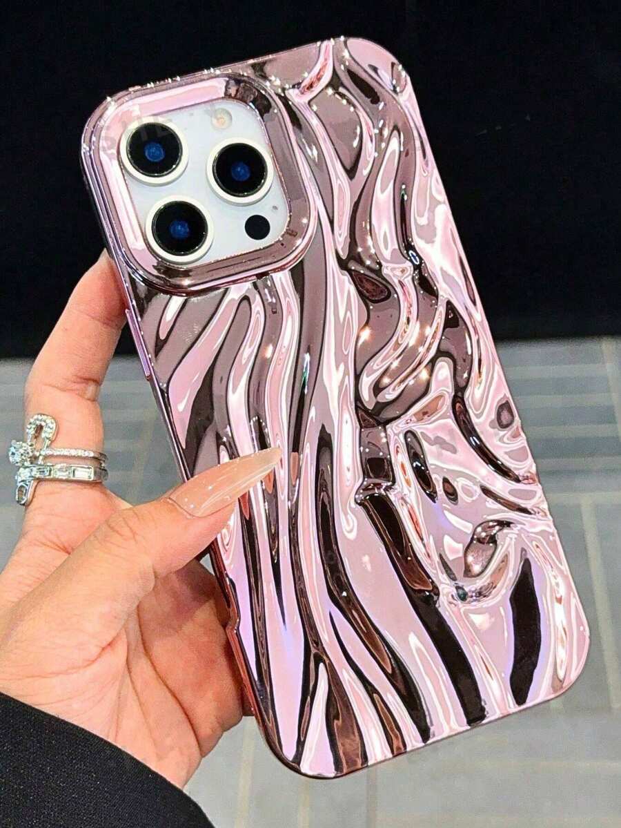 Fashionable Phone Case, Suitable As Gift For Girlfriend, Friend - Rose Gold - View 1