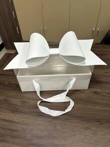 1pc Bowknot Gift Box Set, Suitable For Gift Packaging, Floral Packaging, Made Of Durable Plastic And Paper Material With Ribbon Handle, Ideal For Weddings, Parties, Birthdays, Valentine's Day And Other Occasions - Multiple Styles - View 9