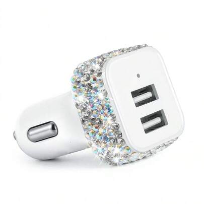 Durcord 3-In-1 1m/3.28ft/39.37in 플로럴 인조 진주 디자인 다기능 개폐식 충전 케이블 - USB A-Lightning/Type C/Lightning/Micro USB 범용 커넥터, Vivo/OPPO 및 기타 주요 브랜드와 호환, 스마트폰, 태블릿 및 노트북용 고속 휴대용 충전기 - MFi 인증, 내구성이 뛰어나고 가벼움