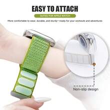 Dây đeo nylon bện tương thích với Apple Watch Band 11 10 42 46MM Vòng đeo tay cho Watch 9 8 7 6 5 4 SE Ultra 3 2 49mm 46 45 44 42 41 40 38mm - 42/44/45/46/49mm - Xem 4