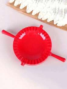 1pc Plastic Dumpling Mold, Baking Mold, Suitable For Baking Tools, Dumpling Mold - Dumpling Press And Pie Mold, Homemade Dumpling/Chive Pie/Pastry Shaping Tool, Essential Kitchen Gadget, Easy To Use And Non-Stick - Multicolor - View 6