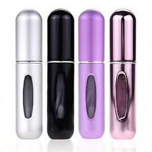 Portable Refillable Perfume Atomizer Spray Bottle Fragrance Pump With Travel Case - 彩色 - 查看 10