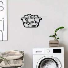 1pc Decorative Sign, Suitable For Laundry Room, Minimalist & Cute, Can Be Used As Bathroom Or Laundry Room Decor, Retro Acrylic Wall Art, Can Be Hung For Decoration And Accessories, Housewarming Gift, Women Art Piece, Suitable For Home, Living Room, Patio Or Garden Decor - TY3598-35X22CM - View 8