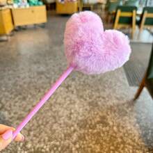 Bộ 4/2/1 bút bi hình trái tim và cầu vồng, bút lông mềm mại, thích hợp làm quà tặng ngày Valentine, bút quà tặng dễ thương, dùng để viết, dùng cho năm học mới, quà tặng, bút bi nhung. - Nhiều màu - Xem 11