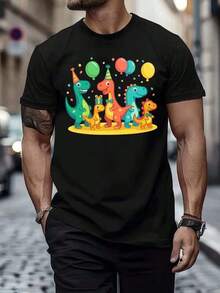 Men Outdoor Tees & Tanks - Black - View 1