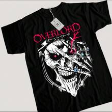 Camiseta de Ainz Ooal Gown Albedo Skull de Overlord, anime y manga, regalos, tallas disponibles - Negro - Ver 8