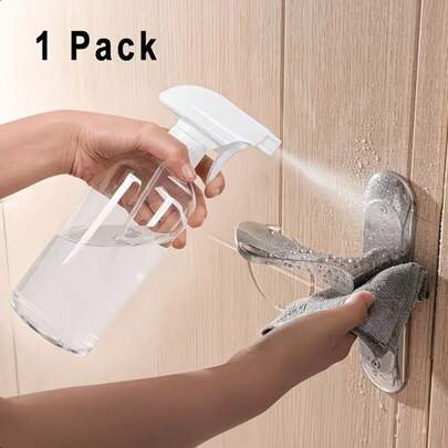500ml Thick Household Refillable Bottle, PET Transparent Alcohol Spray Bottle, Small Spray Bottle For Cosmetics & Perfume