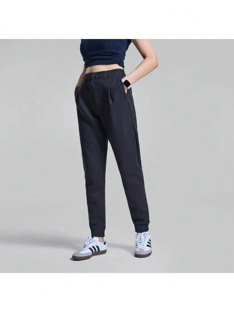 Quần thể thao nữ Adidas mùa hè 2026 kiểu dáng cơ bản tối giản, tập luyện, thể dục, thường ngày, ống côn, chất liệu GR3744 - màu đen - Xem 1