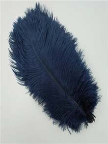 5pcs 12-14 Inch Colorful Artificial Ostrich Feathers, Handmade Crafts, Wedding Decor, Tabletop Centerpiece, Carnival Decoration - 5pcs 30.35cm Ostrich Feathers - View 13