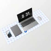 Anime Cute Angel Girls Mouse Pad 80x30 White Laptop Gaming Desk Mat PC Kawaii Gamer Cabinet Mousepad 120x60 Keyboard Pink Carpet(6).Jpg - 查看 3