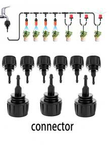 Bộ chuyển đổi ống tưới nhỏ giọt 1/4 inch (khoảng 0,6 cm) sang vòi nước/ống tưới vườn, đầu nối ống tưới nhỏ giọt, bộ chuyển đổi ống tưới vườn 3/4 inch (khoảng 1,9 cm) sang hệ thống tưới nhỏ giọt 1/4 inch (khoảng 0,6 cm), phụ kiện kết nối nhanh ống tưới vườn. - Phụ kiện sân vườn - Xem 11