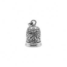 1pc Motorcycle Bell With Auspicious Cloud Design, Lucky Bell - Dragon Pattern Auspicious Clouds - View 7