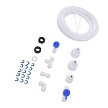Refrigerator Water Line Kit With 1/4in Hose Water Inlet Line Connection Set For Refrigerator Side By Side Water Hose Reverse Osmosis System,Organizer Frigo  Frigorifero - View 11
