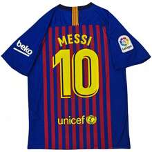 18-19 Red And Blue Jersey Rio Quick DryShort Sleeve  10 Jersey Comfortableand Breathable Fashion Casual Sports Jersey - 白色 - 查看 1