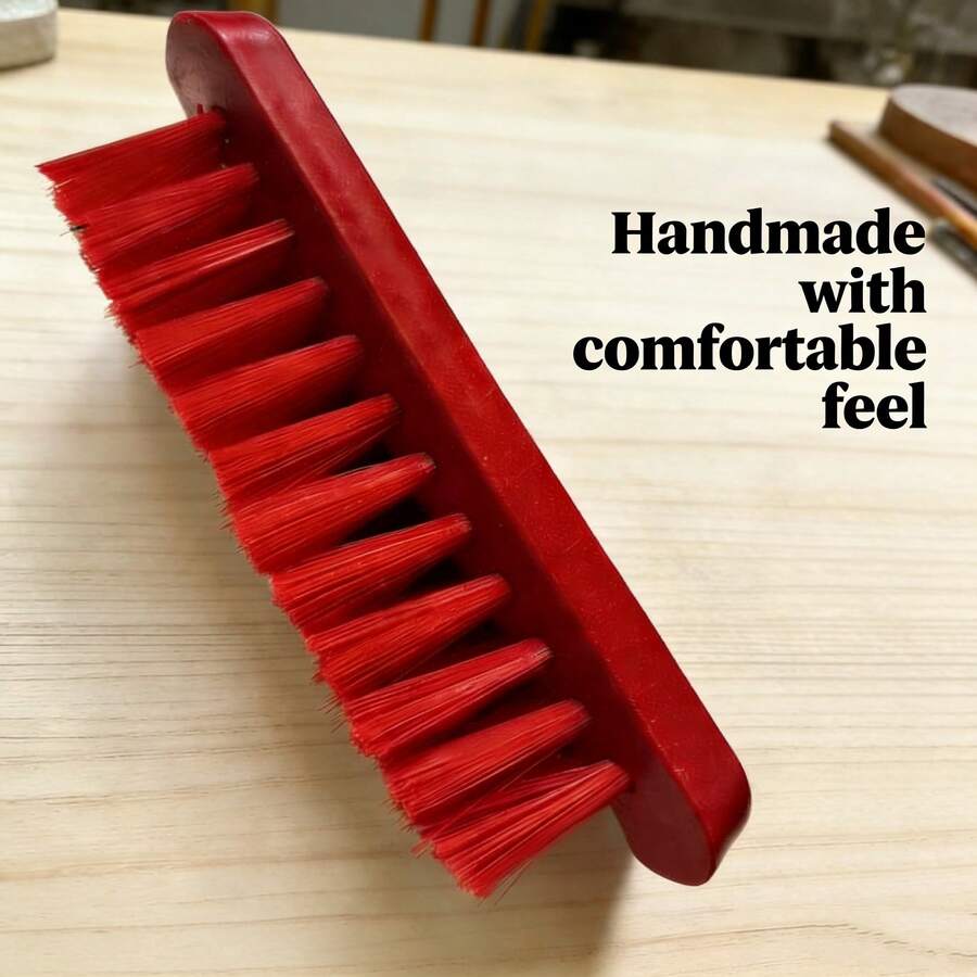 Cepillo de limpieza 100% hecho a mano, de uso pesado | Base resistente y cerdas duraderas