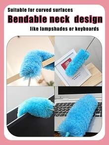 可调节伸缩超细纤维除尘掸,家用除尘刷,除尘刷,家用空调羽毛汽车家具清洁刷,伸缩柄羽毛除尘掸,家用清洁刷,家居用品 - 彩色 - 查看 10