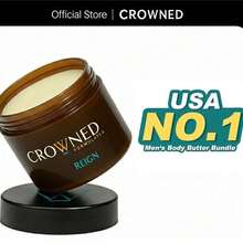 Crowned Skin Reign Body Butter Cologne For Men | Fresh & Nautical | New Moisturizing Formula Scented With Pink Pepper & Bergamot | Infused With Natural Shea & Mango Butters | All-Day Fragrance | 4.4oz - Multicolor - View 10