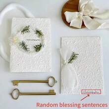 2张/套婚礼誓言卡，简约DIY新郎新娘告白笔记本，附赠2支书写笔，爱情主题婚礼公告派对用品 - 彩色 - 查看 19