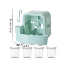6pcs Portable Tool Kit, Designed For Cooling And Air Conditioning, Suitable For Floor Fans And Desk Fans. This Set Enhances The Cooling Effect In Summer, Allowing You To Add Ice Cubes Into The Fans For Fast Cooling And Chilling. - Upgraded Version - View 5