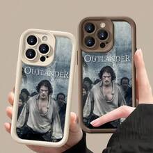Outlander TV Phone Case for iPhone 16 17 Air 16E 15 14 Plus 13 12 Mini 11 Pro Max X Xs XR 7 8 SE Ladder Lens Protection Capa Soft Shell Funda Back Cover,mobile phones, bags, mobile accessories, phone cases, room decoration, accessories, transparent phone cases, summer, phone straps, men's phone cases, black phone cases, pink phone cases, mobile case for men, mobile case for women, mobile phone protection, beach accessories, strawberry treats, phone protection covers. - Estilo (1 pieza) - Ver 3