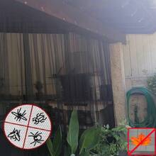 4pcs Adjustable Outdoor Curtains, Breathable Mesh Fabric, Rod Pocket Design, Suitable For Garden, Patio, Balcony, Porch And Gazebo Decor, Insect/Mosquito Net, Wedding Decoration - Pole-through Type - View 7