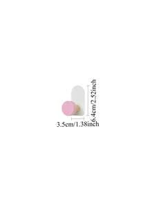 1個/5個純色圓形黏貼式牆鉤，適用於兒童房、女孩房裝飾、嬰兒房、新生兒必需品 - 彩色 - 查看 3