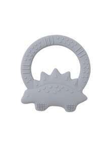 1 pieza Mordedor de silicona para bebé con forma de dinosaurio, adecuado para la dentición, masticación y juego diario de infantes - Multicolor - Ver 42