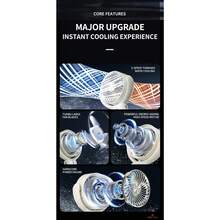 MEET SUN 1个1200mAh可充电桌面/手持风扇，便携式，电池续航时间长，化妆降温工具，带夹子的车载风扇 - 手持 - 查看 7