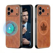 枫叶图案奢华人造革手机壳，兼容 17E/17Air/16E/16Pro Max/15Pro/14 Plus/13Pro/12/11/X/Xs/Xs Max/Xr，华为 P80 Pro/Pura 70 Ultra/P60/P50/P40/Nova 14/14 Ultra/Nova 13/13 Pro/Nova 12 Lite/Nova 11/10 Pro/9/8 Pro/Mate 70 Pro+/70/60 Pro/50 E/40/30 E Pro，荣耀 600 Lite/500 Pro/400/400 Lite/200 Pro/90 Lite/X9B/X8B/X70i/100 Pro/70/50/Magic 7 Pro - 黑色 - 查看 3