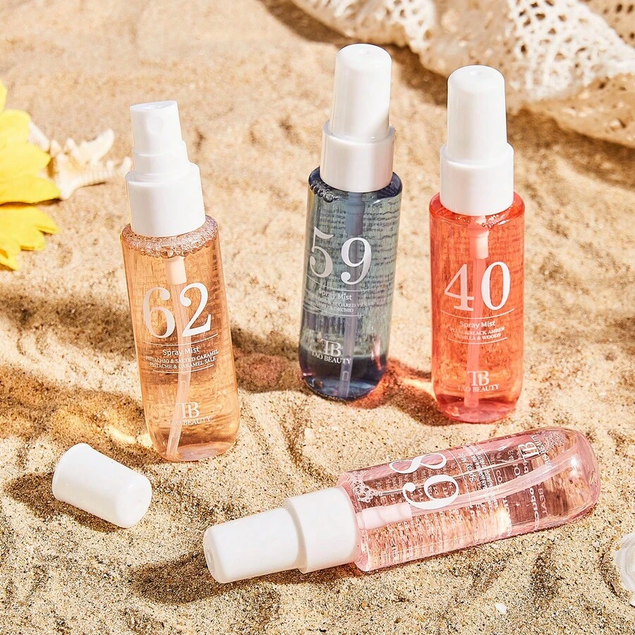 5pcs Digital Perfume Case Brazil Body Hair Long Lasting Fragrance, Date Long Lasting Fragrance, Fragrance, Ambiguity, Date, Gift For Girlfriend - Multi Scents - View 1
