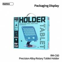 REMAX RM-C60 精工鋁合金旋轉手機支架 —— 折疊便攜，平板手機通用，360°自由旋轉 - 查看 6
