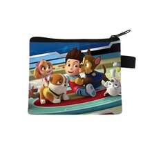 Paw Patrol 汪汪队立大功可爱卡通小狗零钱包卡包，儿童动画零钱包卡套，涤纶收纳袋 - 彩色 - 查看 9