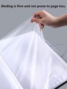Transparent Sleeve File Folder With Snap Closure Document Bag, Multi-Color Storage Notebook, A4 Multi-Layer Sleeve Bag, Multi-Size Refillable Binder, Waterproof, Comfortable Touch, Study File Bag, Exam Paper Folder, Fashionable Design, Large Capacity Sorting Storage Bag, Contract And Receipt Organizer Bag - Multicolor - View 6