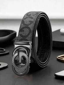 男士时尚休闲商务腰带，适合中青年人的腰带 - 彩色 - 查看 15