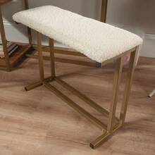 Vanity With Chic Storage Brown Finish - màu nâu - Xem 3