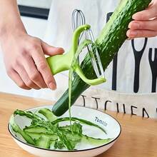 1pc Multifunctional Large Cabbage Shredder And Slicer - Food- Vegetable Cutter With Wide Blade Peeler, Ideal For Shredding Cabbage, Seaweed & Lettuce - 查看 9