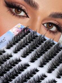 Natural Fluffy Layered Volume Lashes, Versatile Design Suitable For Various Makeup Looks - View 5