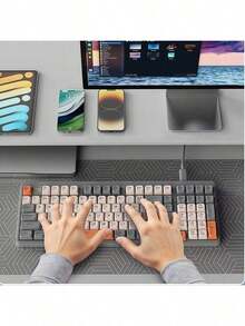 Acer OKW 222 机械触感游戏键盘，防水防溅设计，多媒体快捷键，符合人体工程学，兼容多种系统 - 查看 3