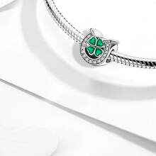 1pc U-Shaped Clover Beads Suitable For DIY Bracelet, Necklace And Other Jewelry, Great Gift For Women And Girls - Style 3 - View 4