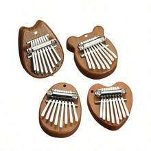 High Quality 8-Key Kalimba: Finger Piano, Thumb Piano, 8-Key Kalimba, Mini 5-Finger Piano, Portable Thumb Piano. Unique Instrument Suitable For Gatherings And Gifts, An Ideal Gift Choice. - Multicolor - View 3