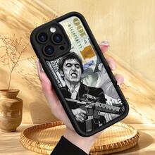 Funda de teléfono móvil con patrón de cara pintada creativa, protección completa gruesa, funda protectora suave de TPU esmerilado a prueba de golpes y caídas, regalo de cumpleaños o festivo para hombres y mujeres para iPhone 16 15 14 13 12 11 XS XR X 7 8,mobile phones, bags, mobile accessories, phone cases, room decoration, accessories, transparent phone cases, summer, phone straps, men's phone cases, black phone cases, pink phone cases, mobile case for men, mobile case for women, mobile phone protection, beach accessories, strawberry treats, phone protection covers. - Estilo (1 pieza) - Ver 1
